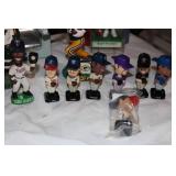 Sports Bobblehead Collection – 15+ Figures Including Goofy Packers, Kurt Warner (NIB), St. Paul Saints, Simon Cowell & More