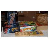 Lot of 4 Classic & Cult-Favorite Board Games – Mancala, Hungry Hungry Hippo Vampire Hunter, Labyrinth & Vampire Hunter the game