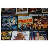 Collection of 39 Western & War Films – 33 DVDs & 6 Blu-rays Including Classics & Rare Titles