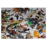 Massive Collection of Plastic & Rubber Animal Figures – Hundreds Included