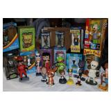 Entertainment Bobblehead/Nodder Collection – 22 Figures Including Looney Tunes, Archie, Popeye, Marvel & More