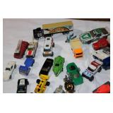 Collection of 45 Die-Cast Cars – Hot Wheels, Matchbox & More – Well-Used Condition