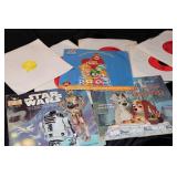 Mixed Vinyl Record Collection – LPs & 45s Featuring Neil Diamond, Star Wars, Flip Wilson, Red Foxx & More