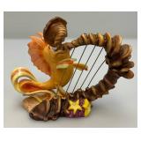 Est. 195.00 - $200.00 Disneys WDCC (THE LITTLE MERMAID) "Classical Carp" Figurine In Original Box With COA