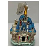 Esty. 285.00 - $300.00 Christopher Radko Disney Cinderella Castle Hanging Ornament (New Condition)