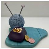 Est. 75.00 - $150.00 Disneys WDCC (TINKERBELL) "Little Charmer Base" From Disneys Peter Pan 2001 Figurine In Original Box