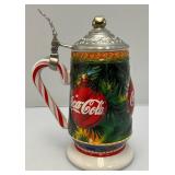Coca-Cola Candy Cane Stein (NIB)