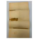 1967 TOPPS Chewing Gum Company "Come To Florida Learn To Swim Fast" Travel Poster 10" x 18" (Tears Present Fixed With Tape)