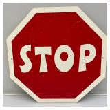 12" Metal STOP Sign
