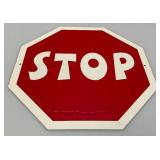 12" Metal STOP Sign