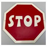 12" Metal STOP Sign