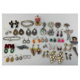 Misc. Costume Jewelry Including Rhinestone And More