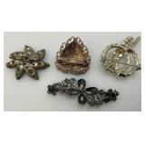 Misc. Costume Jewelry Including Rhinestone And More