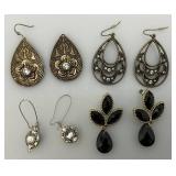 Misc. Costume Jewelry Including Rhinestone And More