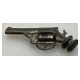VERY RARE Cracker Jack Collectible Metal Miniature Gun 1 3/4"