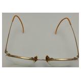 Vintage Glasses Both Contain 1/10th 12K With Vintage Glass Cases