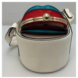 Multi Accordion Bucket Satchel Purse/Handbag