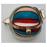 Multi Accordion Bucket Satchel Purse/Handbag