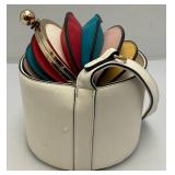 Multi Accordion Bucket Satchel Purse/Handbag