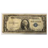 1935 A Silver Certificates 1 Dollar Blue Seal