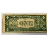 1935 A Silver Certificates 1 Dollar Blue Seal