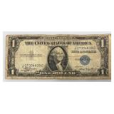 1935 A Silver Certificates 1 Dollar Blue Seal