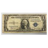 1935 C Silver Certificates 1 Dollar Blue Seal