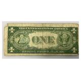 1935 E Silver Certificates 1 Dollar Blue Seal