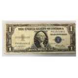 1935 E Silver Certificates 1 Dollar Blue Seal