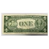 1935 E Silver Certificates 1 Dollar Blue Seal