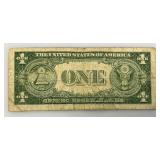 1935 E Silver Certificates 1 Dollar Blue Seal