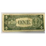 1935 E Silver Certificates 1 Dollar Blue Seal