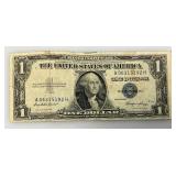 1935 E Silver Certificates 1 Dollar Blue Seal