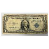 1935 E Silver Certificates 1 Dollar Blue Seal