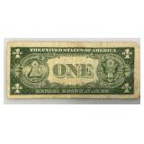1935 E Silver Certificates 1 Dollar Blue Seal