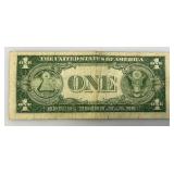 1935 E Silver Certificates 1 Dollar Blue Seal