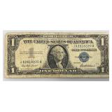 1957 Series And 1= 1957 A Silver Certificates 1 Dollar Blue Seal