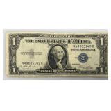 1935 A,B & E Silver Certificates 1 Dollar Blue Seal