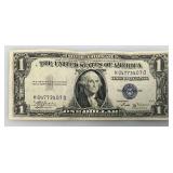 1935 A,B & E Silver Certificates 1 Dollar Blue Seal