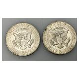 1967 40% Silver Kennedy Half Dollars