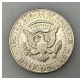 1968-69 40% Silver Kennedy Half Dollars