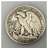 1942 90% Silver Walking Liberty Silver Half Dollars