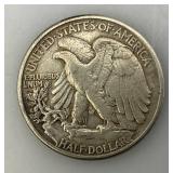 1942 90% Silver Walking Liberty Silver Half Dollars