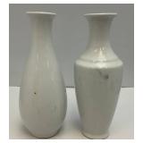 Group Of Vintage Miniature Oriental Blue And White Vases