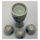Vintage Sake Cups And Decanters