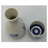 Vintage Sake Cups And Decanters