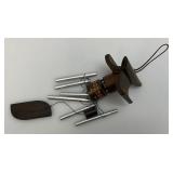 Misc. Vintage Phillipines Collectibles Including Coconut Bowls, Wooden Crab Trinket Box And More