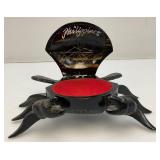 Misc. Vintage Phillipines Collectibles Including Coconut Bowls, Wooden Crab Trinket Box And More