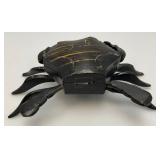 Misc. Vintage Phillipines Collectibles Including Coconut Bowls, Wooden Crab Trinket Box And More