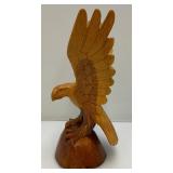 Misc. Wood hand Carved Items Including Eagle And More